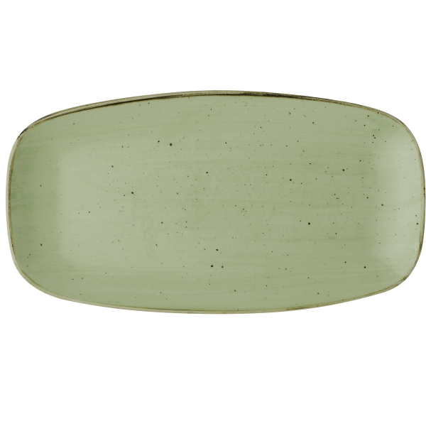 Churchill Stonecast Platte rechteckig 35,5 x 18,9 cm, Sage Green