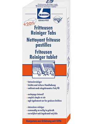 Fritteusen Reiniger Tabs 12 St   NEU! - Dr. Becher