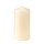 Stumpenkerze, champagner, 40 h Brenndauer, 130x58mm, 6 Stk.