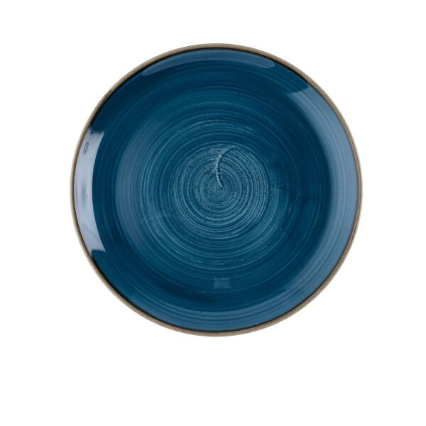Churchill Stonecast Teller Coupe 28,8 cm, Java Blue