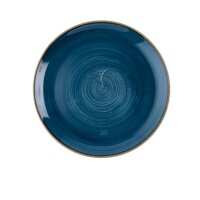 Churchill Stonecast Teller Coupe 28,8 cm, Java Blue