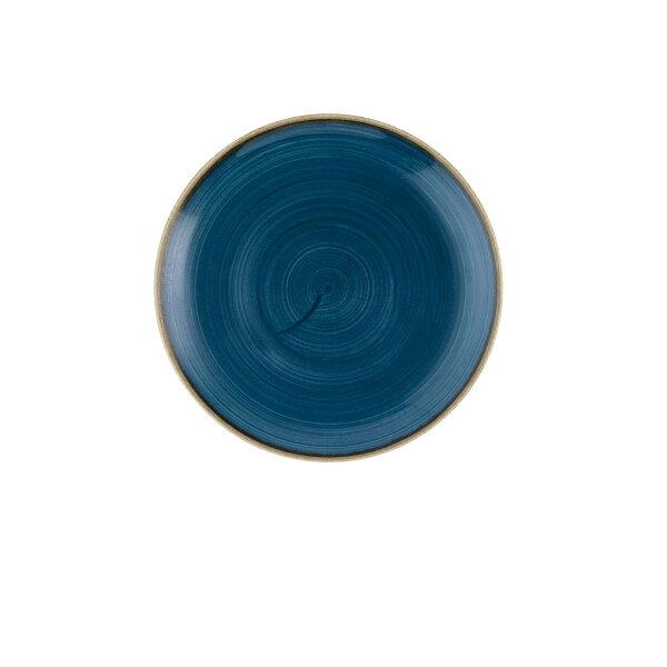 Churchill Stonecast Teller Coupe 21,7 cm, Java Blue