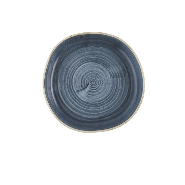 Churchill Stonecast Schale Organic mit erhöhtem Rand 23 cm, Blueberry