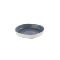 Churchill Stonecast Schale Organic mit erhöhtem Rand 23 cm, Blueberry