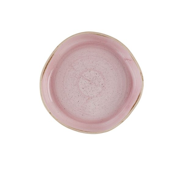 Churchill Stonecast Schale Organic mit erhöhtem Rand 23 cm, Petal Pink