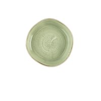 Churchill Stonecast Schale Organic mit erhöhtem Rand 20 cm, Sage Green